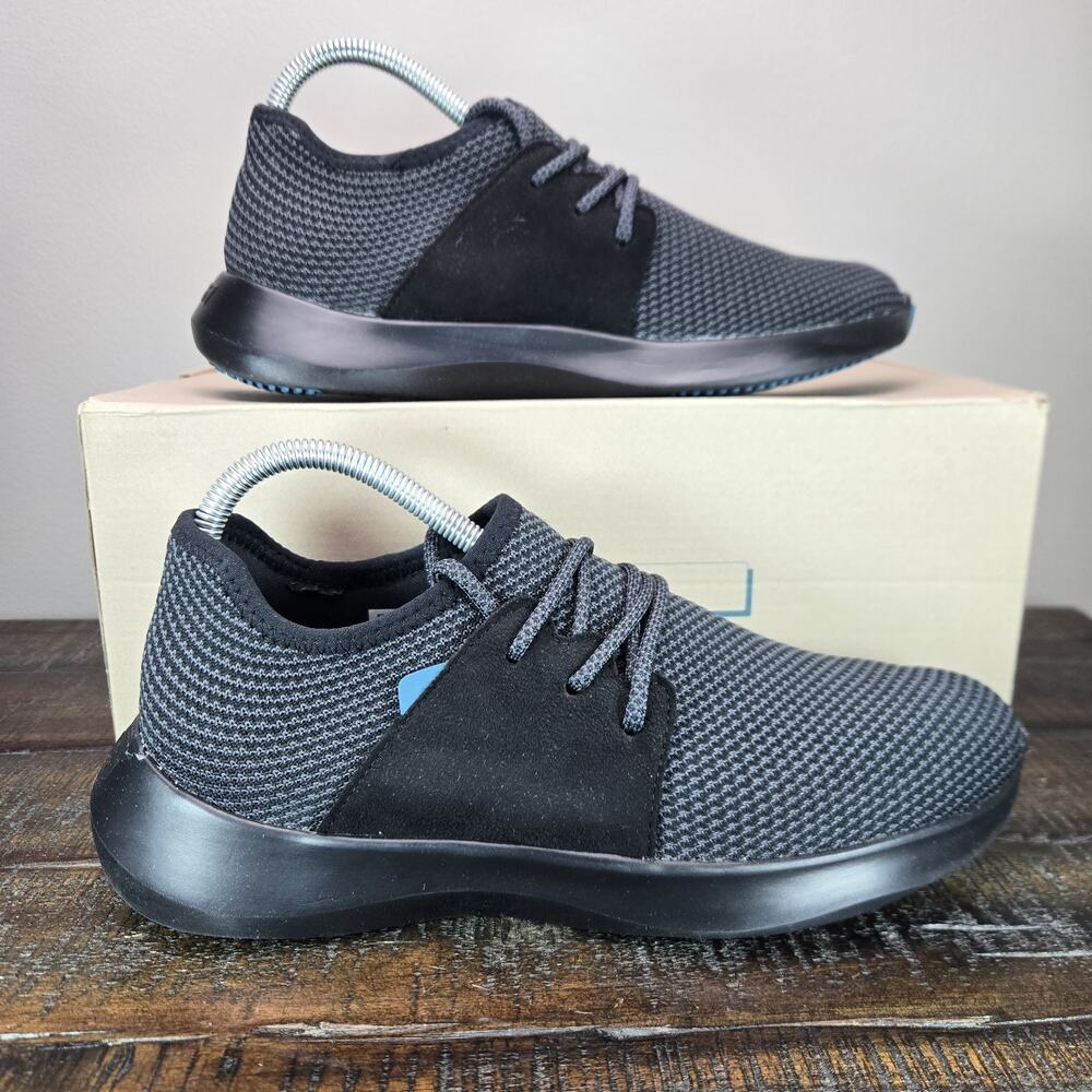 Vessi Everyday Classic Womens Size 8 Waterproof Shoes Sneakers All Black